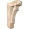 Ekena Millwork Westlake Arts and Crafts Smooth Bracket w/ Offset Brace, Douglas Fir, 7 1/2"W x 20"D x 32"H BKT0806X20X32WTL03SDF - alternate 1